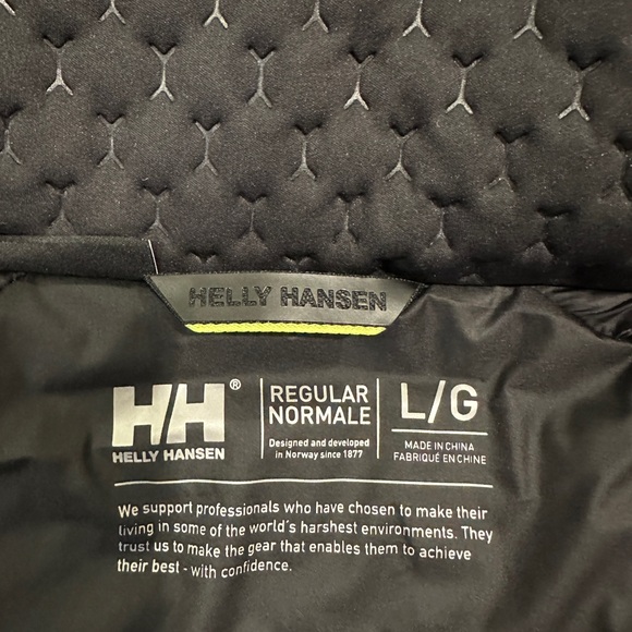 Helly Hansen Alpha Lifaloft Insulated Jacket | Black | Men’s L | New (with Tags) - Picture 7 of 11